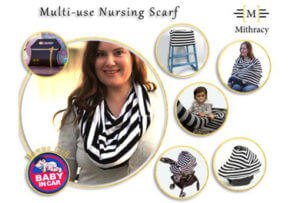 Mithracy Nursing Scarf Features
